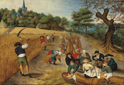 Summer, Harvester by Pieter Brueghel the Younger